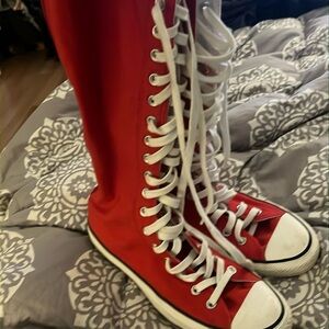 Knee High Converse Sneakers